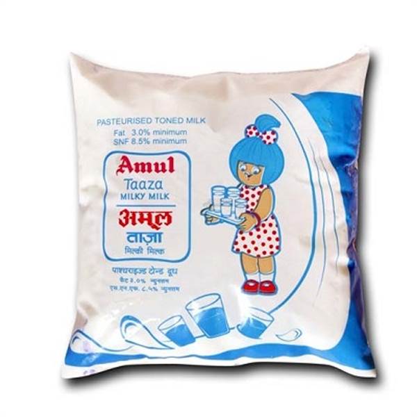 Amul Taaza Toned Fresh Milk